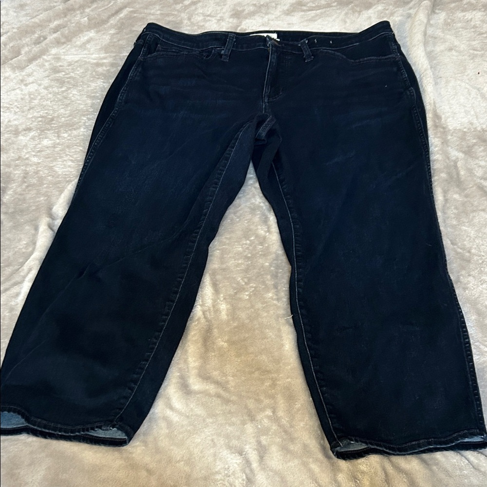 Madewell skinny jean dark wash jean